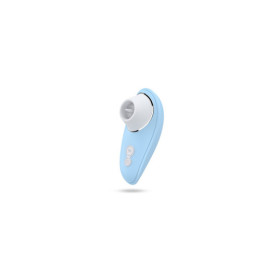 Vibromasseur bleu à langue vibrante pour cunnilingus 
